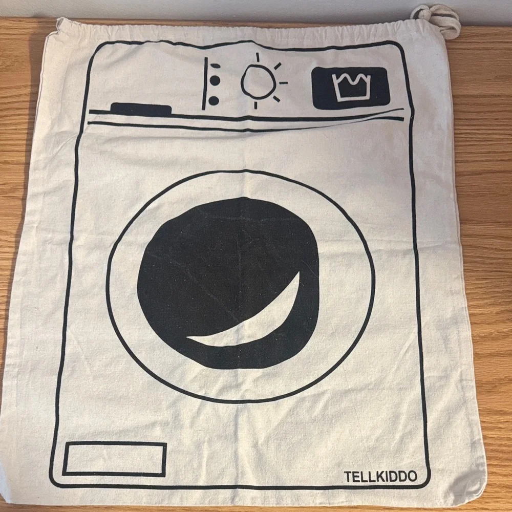 White Laundry Bag